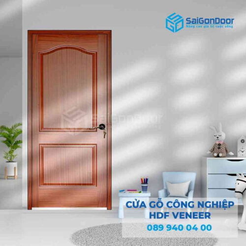 Cửa Gỗ HDF Veneer 2A xoan dao