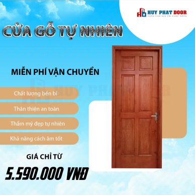 THAM KHẢO BÁO GIÁ CỬA GỖ CAO CẤP HUYPHATDOOR CHUẨN NHẤT 2025